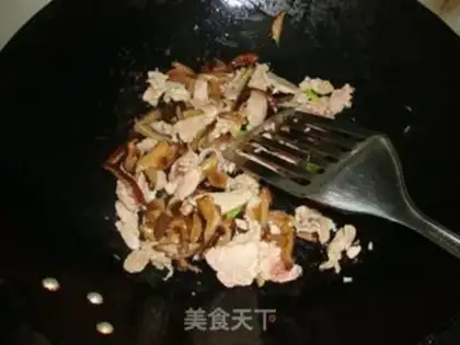 Make Poppy mushroom tofu step 4