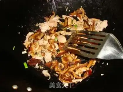 Make Poppy mushroom tofu step 5