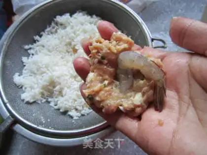 Make Shrimp ball step 6