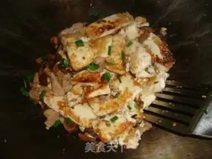 Make Poppy mushroom tofu step 7