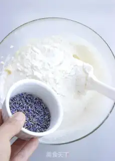 Make Lavender cookies step 4