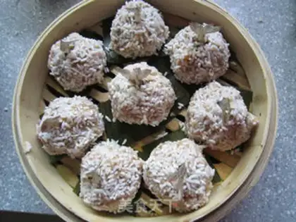 Make Shrimp ball step 9