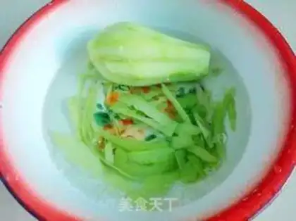 Make The carrots and the mucus step 0