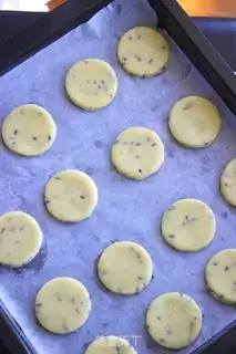 Make Lavender cookies step 8