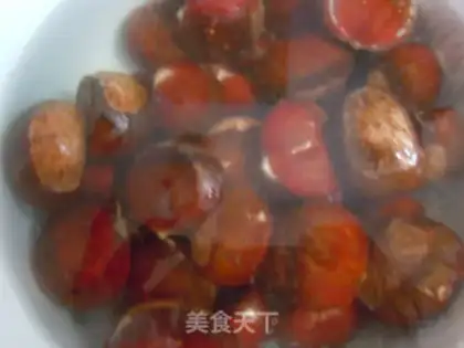Make Honey roasted chestnuts step 3