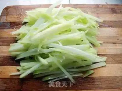 Make The carrots and the mucus step 1