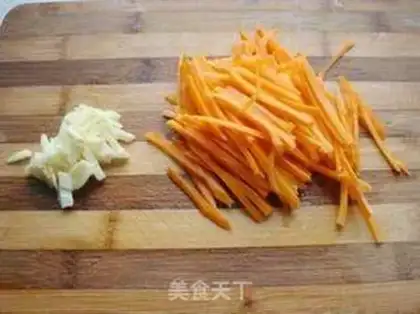 Make The carrots and the mucus step 2