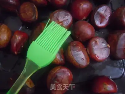 Make Honey roasted chestnuts step 5