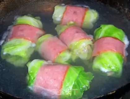Make Bacon rolls step 8