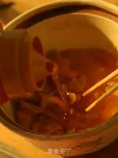 Make Vanilla gold and orange sauce step 5