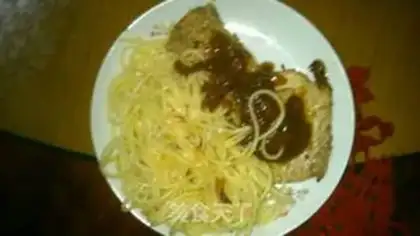 Make Black pepper steak step 5