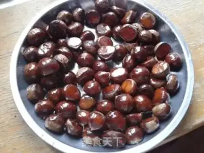 Make Baked chestnuts step 1