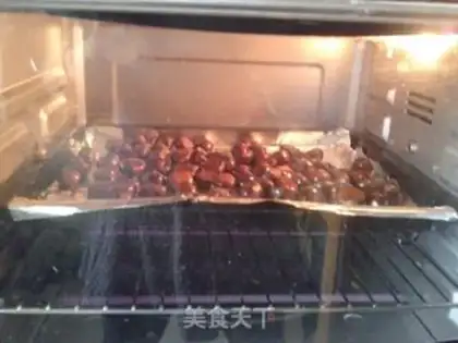 Make Baked chestnuts step 3