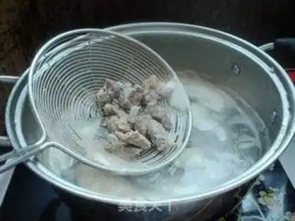 Make Peanut curd beef step 3