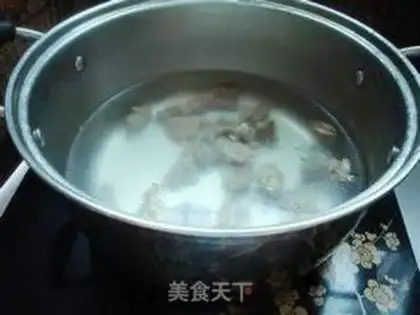 Make Peanut curd beef step 4