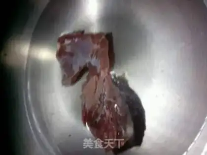 Make Spicy beef step 1