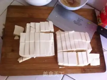 Make Hot cabbage tofu step 0