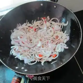 Make Hot cabbage tofu step 2