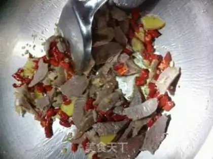 Make Spicy beef step 6
