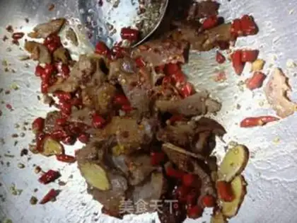 Make Spicy beef step 7