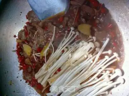 Make Spicy beef step 9