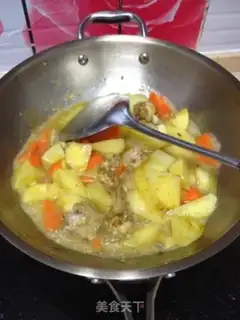 Make Curry chicken wings step 6