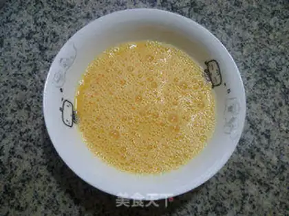 Make Eggs and soybeans step 2
