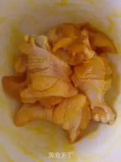 Make Salt chicken leg step 1