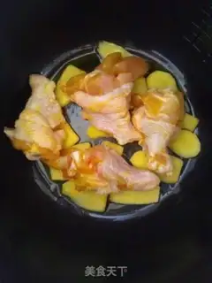 Make Salt chicken leg step 3