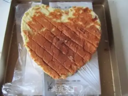 Make A petal for tea mousse cake step 0