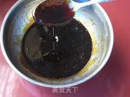 Make Honey sauce and roast meat step 2
