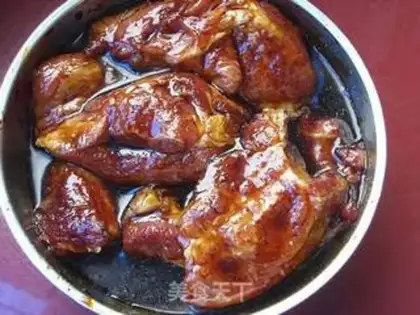 Make Honey sauce and roast meat step 3