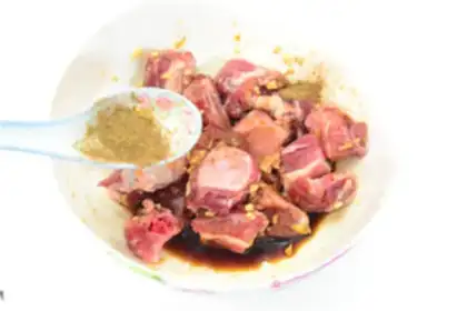 Make The fragrance fragrance of bean sauce step 3