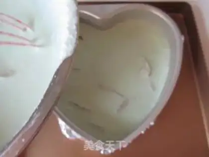 Make A petal for tea mousse cake step 11