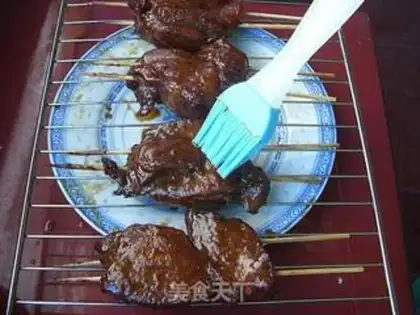 Make Honey sauce and roast meat step 9