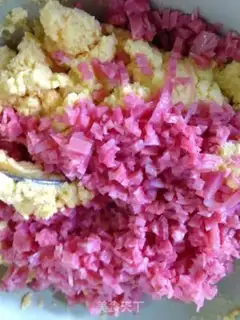 Make Eggs blueberry mashed potatoes step 8