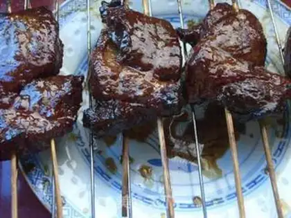 Make Honey sauce and roast meat step 10