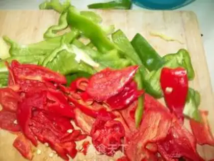 Make Two peppers of acreas step 2