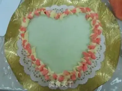 Make A petal for tea mousse cake step 26