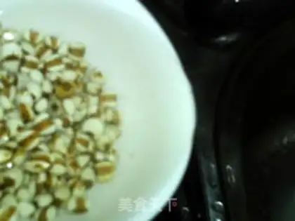 Make Green bean rice congee step 2