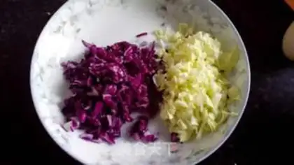 Make A cabbage step 0