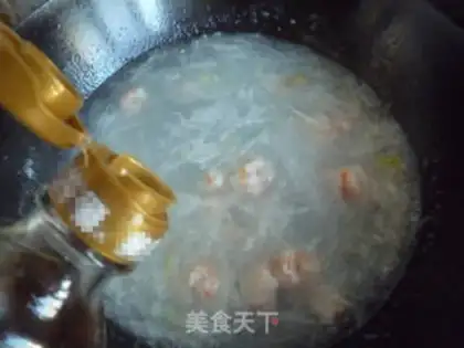 Make Shrimp fan radish soup step 9