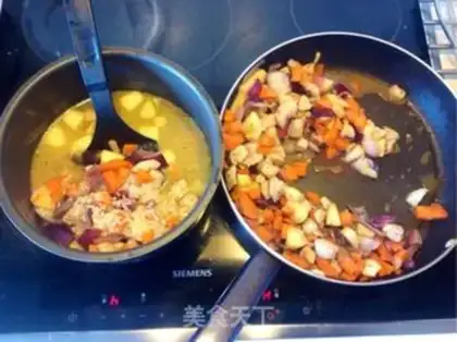 Make Chicken hands for rice step 4