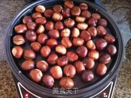 Make Baked chestnuts step 2