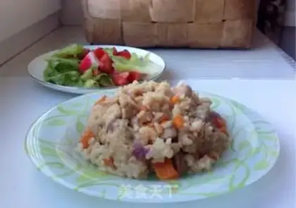 Make Chicken hands for rice step 5