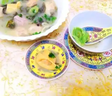 Make Colored chicken soup step 12