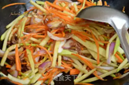 Make Lamb noodles step 5