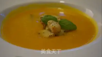 Make French pumpkin soup step 9
