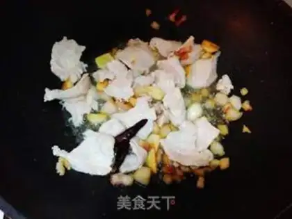Make Powder pork stew step 3