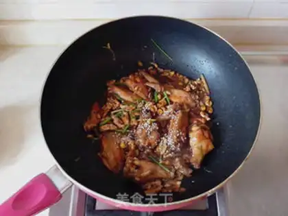 Make A walnut purr and fried chicken wings step 16